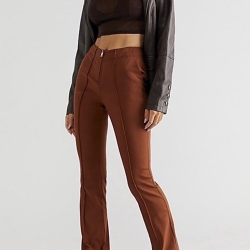 Free People Go For That Slim Flare Pants NWOT